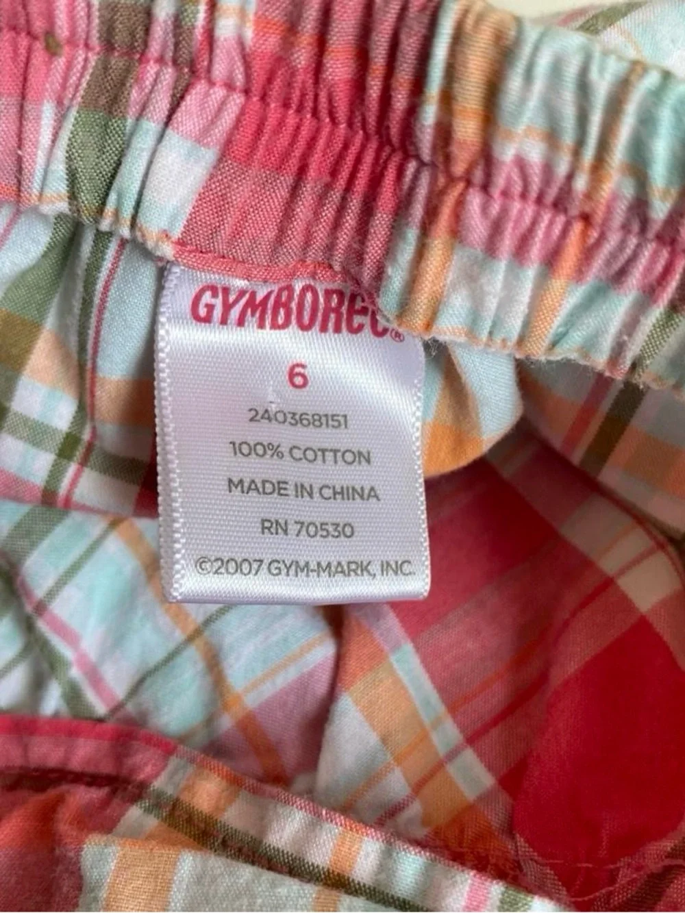 Y2K girls pink plaid cotton halter dress